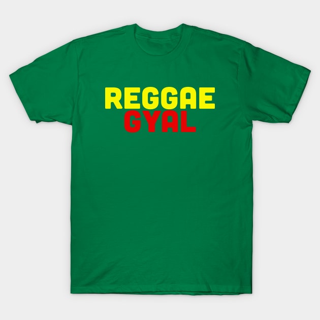 Reggae Gyal For Lovers Of Reggae Music T-Shirt by eighttwentythreetees